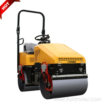 Spain Popular 1 Ton Small Tandem Vibratory Roller